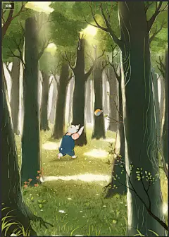 《芒果湖》 | starry阿星 - 原创作品 - 涂鸦王国插画