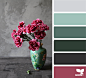 { flora palette } image via: @thediaryofdi