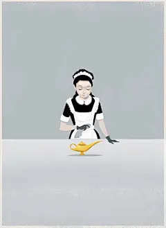 现居墨西哥城的意大利籍插画师Marco Melgrati专注于概念插画，他的作品多反映真实事件并表达特定观点。通过质疑社交媒体在生活中的角色或探讨其他社会问题，用简单又风趣的插画先博我们一笑，但又引我们深思这些真实存在于当代生活中的悲哀事实。