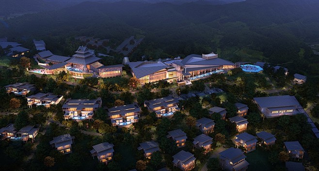 河南九龙山温泉养生度假区-箱根集团官网-温泉,康养小镇,文旅,策划规划设计及运营管理