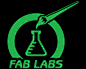 标志说明：FAB实验室logo设计。