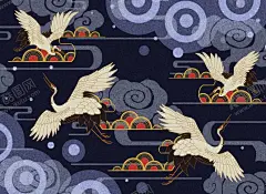 中国风插画 【酷图网】中国风,国风,国潮,中式,新中式,现代,古风,复古,古典,文化,中华,日式,日式风,传统文化,传统,民族风,背景,底图,壁纸,招贴,海报,地产,广告,宣传,单透,详情页,店铺首页,展板,单页,彩页,传单,水墨,元素,装饰,创意,图案,素材,手绘,插画,插图,扁平风,横版,横图,banner,仙鹤