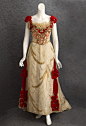 服装｜维多利亚时代中后期，红。最后一张混一张二十世纪初的凑九宫格…… ​​​​