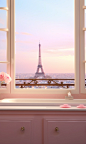 The bathroom has a pink cabinet, in the style of bokeh panorama, vignettes of paris, traditional animation, uhd image, windows xp, aerial view, cartoon mis-en-scene