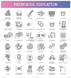 学前教育。孩子的发展。生育和童年。