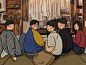 请回答1988  插画师｜蒲伶俐儿 ​ ​​​​