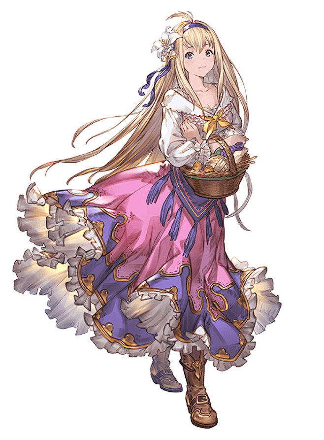 jeannedarcsrcharacterartfromgranbluefantasy