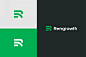 brand brand identity branding  finance growth logo marketing   Technology visual identity
