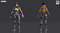 Fortnite Battle Royale - "Rebel" Skin, RABCAT GAME ART : This is a skin for Epic´s "epic" game FORTNITE created here at Rabcat Game Art!
Congratulations to the whole team at Epic and thanks for their trust and taking Rabcat on board to