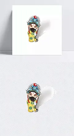 木偶|木偶,变脸,卡通元素,手绘/卡通