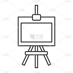 莫尔伯特矢量线图标，标志，背景上的插图，可编辑的笔触