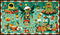 Crazy Lab Puzzle : A 200pc jigsaw puzzle for Djeco featuring a crazy inventor and his laboratory minions