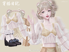 yelloweliz采集到闪耀暖暖ootd