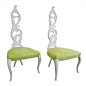 Pair of Hollywood Regency Side Chairs