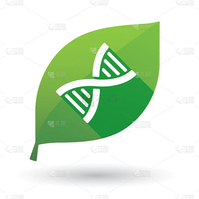 叶与 Dna 标志图标图片_标志-图片图片素材-花瓣网