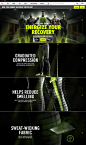 Nike Pro Combat Recovery Hypertight视差滚动酷站--酷站频道--酷站志（COOLWEB）