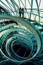 London City Hall staircase.