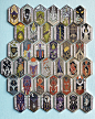 All 37 d&d races and subraces in my character builder enamel pin set that I’ve completed so far!