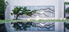 CHKEI采集到花园丨墙景