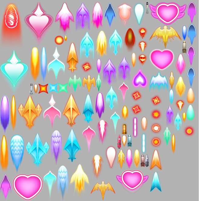 z02竖版飞机类素材全民飞机大战手游全套ui素材图标icon特效pn淘宝网