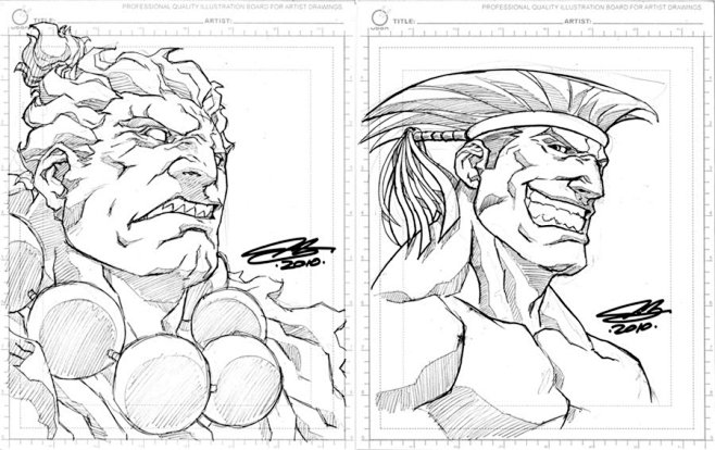 SDCC sketches AKUMA ...