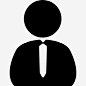 男人的领带图标矢量图标 人 业务 用户 商家 领带 填充 男 png免抠图片 设计素材 88icon图标免费下载