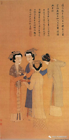 紫萌月采集到点墨中国: 工笔人物（一）
