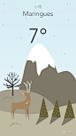 像欣赏插画一样看天气，手绘风天气 App：Wild Weather - 少数派