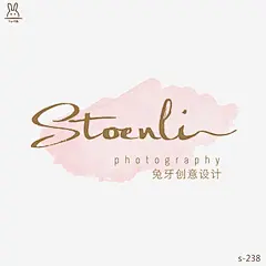 水彩水印设计 名片商标logo设计印刷  简约手绘微信微博店标头像