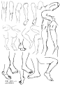文章-女性手、脚、腿部画法参考 | 半次元-第一中文COS绘画小说社区