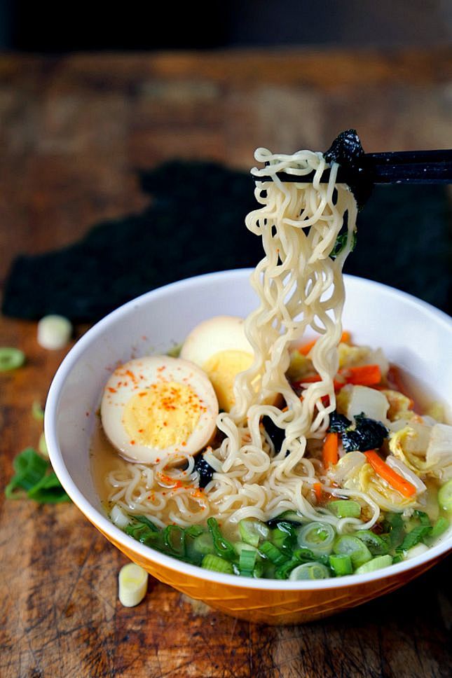 16 ramen soup recipe...