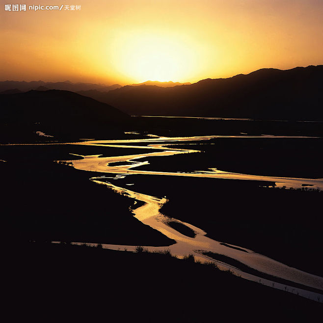 河流摄影图_山川风光_自然风景_自然景观...