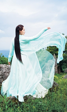 古装剧背影美女
