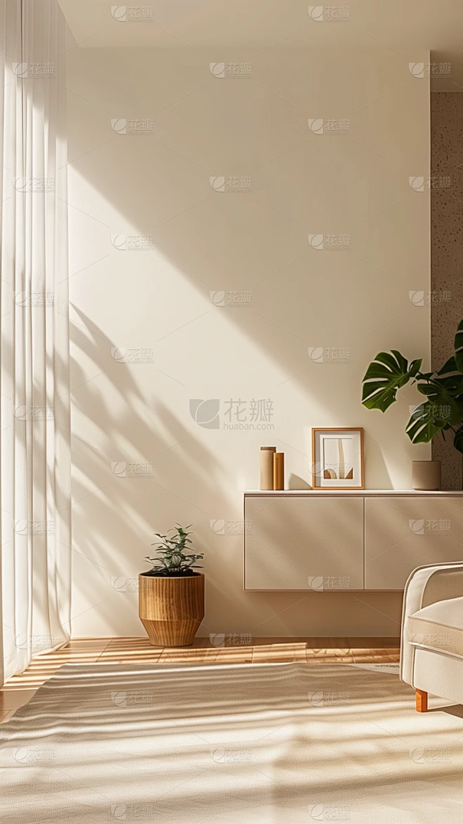 背景通用光影感室内家具背景场景图片素材素材-花瓣网