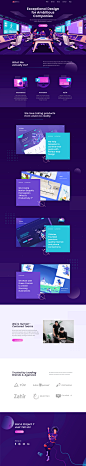 Plainthing Studio Landing Page Example: Exceptional Design for Ambitious Companies