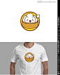 包子铺卡通logo设计