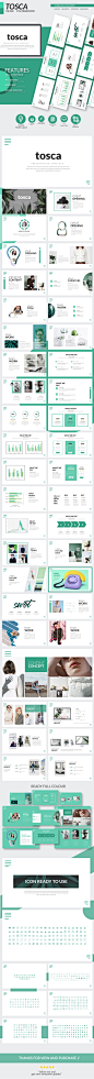 Tosca - Multipurpose Presentation Template - Business PowerPoint Templates