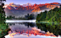 新西兰 , 南岛 , 韦斯特兰国家公园 , 福克斯冰川 , 库克山 南阿尔卑斯山, 马西森湖 , 湖 , 森林 , 山 , 天空 , 反射 goodwp.com_31813.jpg (1920×1200)