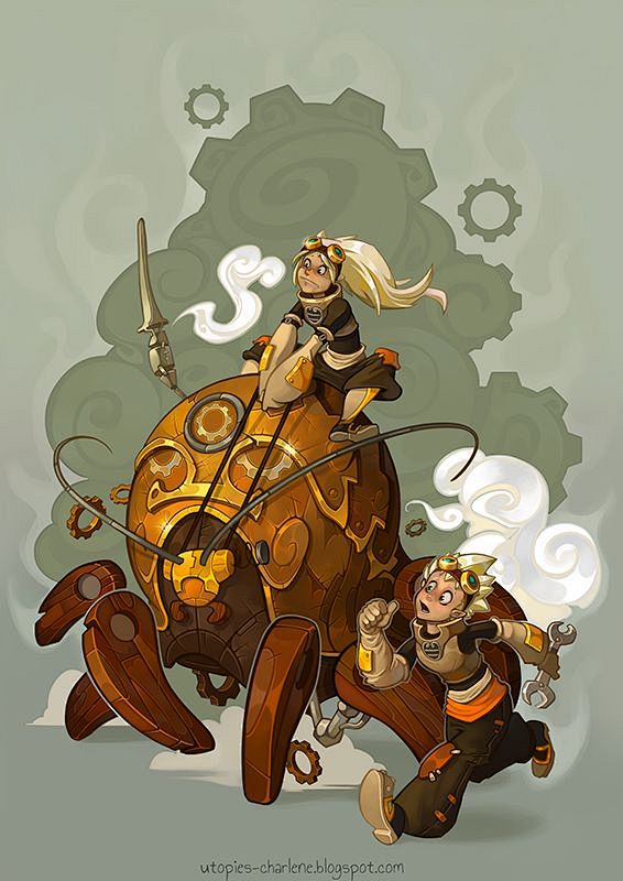 Dofus steamers by Ca...