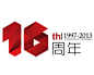 广发银行广东省分行16周年logo