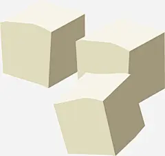 卡通豆腐美食装饰插画免抠素材_新图网 https://ixintu.com 家常菜 干豆腐 白豆腐 豆腐美食 豆腐西施 麻婆豆腐