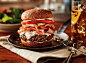 Burger Recipes for Hellmann's Mayonnaise : Below is a project we shot with our friends at Marlin for Hellmann’s. 30 burger recipes and a few extra inches on my waistline. 3 seasonal recipe books with 10 burgers for each. This job required mounds of props,