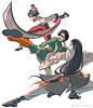 @-MoMoyoru-
#火影忍者# 凑了一波最近的火影点图九，也不知不觉3wfo啦！非常感谢大家喜欢我的图！[赢牛奶][赢牛奶] ​​