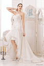 divina sposa wedding gowns 2013 strapless wedding dress high low skirt