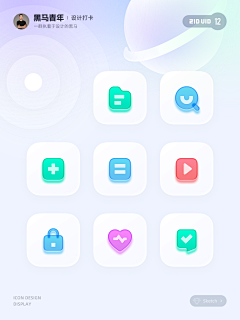 小欠冲鸭采集到APP-icon