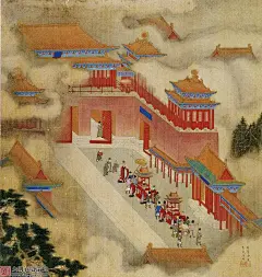 18明朝-书画-《徐显卿宦迹图》（余士、吴钺绘制）