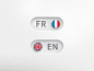 Languages toggle button