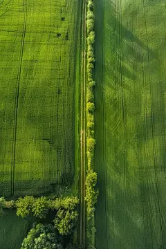 优质小麦小满节气摄影图