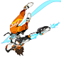 Tracer Artwork from Overwatch 2