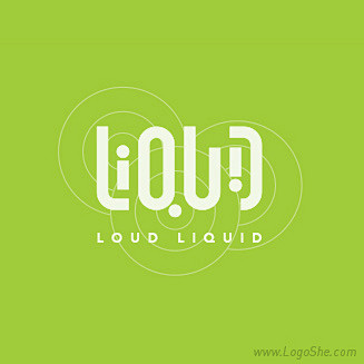 Loud Liquid国外Logo设计欣...